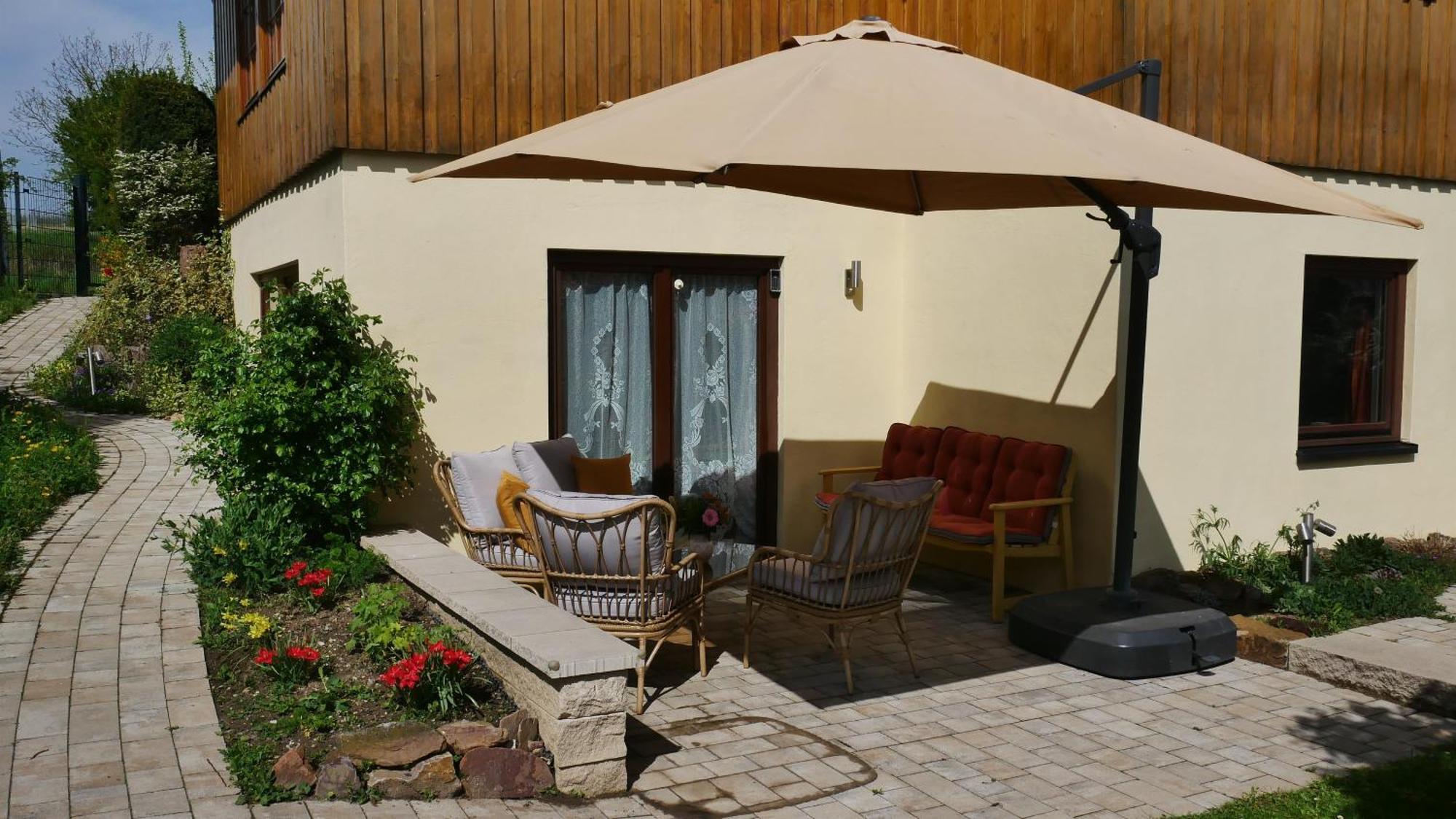 Ferienwohnung An Den Weingaerten Langenlonsheim Exterior foto